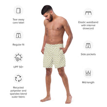 Load image into Gallery viewer, Men's swim trunks (SK & KEY cluster layered)
