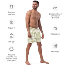 Load image into Gallery viewer, Men's swim trunks (SK & KEY cluster layered)