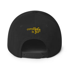 Load image into Gallery viewer, "SK with single key on sides" Snapback Hat