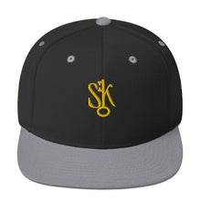 Load image into Gallery viewer, "SK with single key on sides" Snapback Hat
