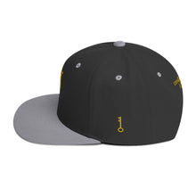 Load image into Gallery viewer, "SK with single key on sides" Snapback Hat