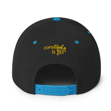 Load image into Gallery viewer, "SK with single key on sides" Snapback Hat