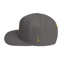 Load image into Gallery viewer, "SK with single key on sides" Snapback Hat