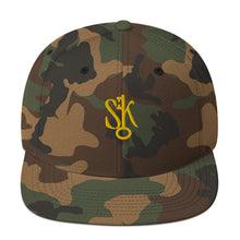Load image into Gallery viewer, "SK with single key on sides" Snapback Hat