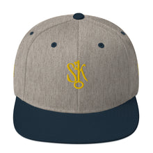 Load image into Gallery viewer, "SK with single key on sides" Snapback Hat