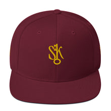 Load image into Gallery viewer, "SK with single key on sides" Snapback Hat