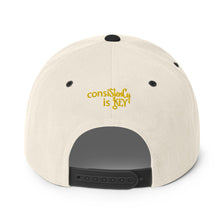 Load image into Gallery viewer, "SK with single key on sides" Snapback Hat