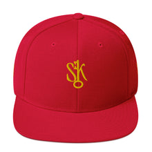 Load image into Gallery viewer, "SK with single key on sides" Snapback Hat