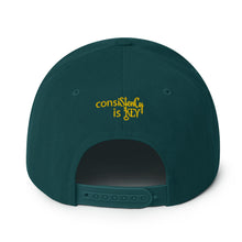 Load image into Gallery viewer, "SK with single key on sides" Snapback Hat