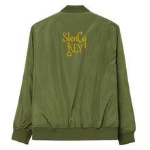 Load image into Gallery viewer, "SK"Premium recycled bomber jacket