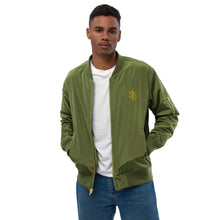 Load image into Gallery viewer, "SK"Premium recycled bomber jacket