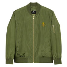 Load image into Gallery viewer, "SK"Premium recycled bomber jacket