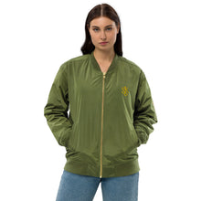 Load image into Gallery viewer, "SK"Premium recycled bomber jacket