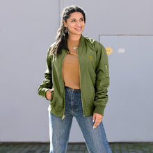 Load image into Gallery viewer, "SK"Premium recycled bomber jacket
