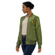 Load image into Gallery viewer, "SK"Premium recycled bomber jacket