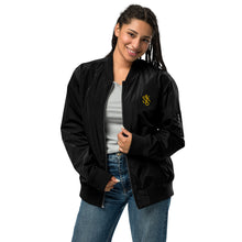Load image into Gallery viewer, "SK"Premium recycled bomber jacket