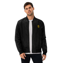 Load image into Gallery viewer, "SK"Premium recycled bomber jacket