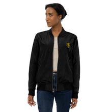 Load image into Gallery viewer, "SK"Premium recycled bomber jacket