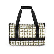 Load image into Gallery viewer, All-over print gym bag "consiStenCy is KEY with separated KEY Cluster"