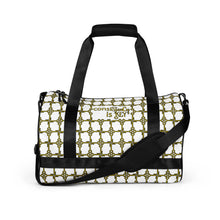 Load image into Gallery viewer, All-over print gym bag "consiStenCy is KEY with separated KEY Cluster"