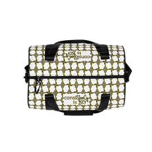 Load image into Gallery viewer, All-over print gym bag "consiStenCy is KEY with separated KEY Cluster"
