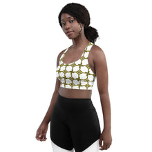 Load image into Gallery viewer, Longline sports bra "KEY Cluster (Printed)"