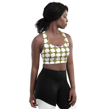 Load image into Gallery viewer, Longline sports bra "KEY Cluster (Printed)"