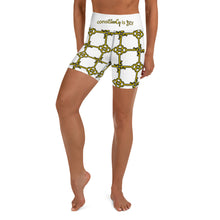 Load image into Gallery viewer, Yoga Shorts "KEY Cluster with consiStenCy is KEY"