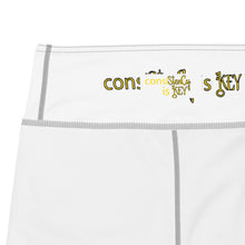 Load image into Gallery viewer, Yoga Shorts "KEY Cluster with consiStenCy is KEY"