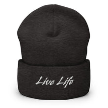 Load image into Gallery viewer, "Live Life" Cuffed Beanie