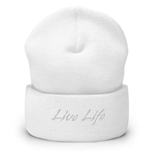 Load image into Gallery viewer, "Live Life" Cuffed Beanie