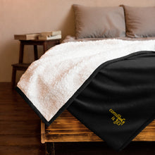 Load image into Gallery viewer, Premium Sherpa Blanket "consiStenCy is KEY (Embroidered)"