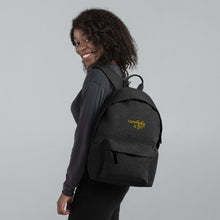 Load image into Gallery viewer, Backpack "conisStenCy is KEY (Embroidered)"