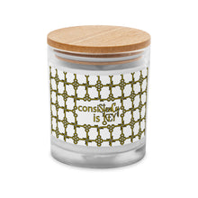 Load image into Gallery viewer, Glass jar candle "consiStenCy is KEY"