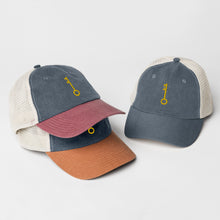Load image into Gallery viewer, Pigment-dyed cap "Single Key (Embroidered)"