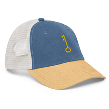 Load image into Gallery viewer, Pigment-dyed cap "Single Key (Embroidered)"