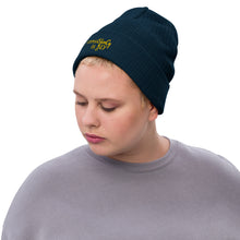 Load image into Gallery viewer, Unisex "consiStenCy is KEY (Embroidered)" Recycled cuffed beanie