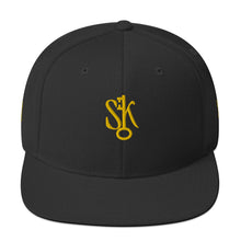 Load image into Gallery viewer, &quot;SK with single key on sides&quot; Snapback Hat
