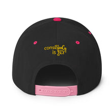 Load image into Gallery viewer, &quot;SK with single key on sides&quot; Snapback Hat
