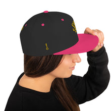 Load image into Gallery viewer, &quot;SK with single key on sides&quot; Snapback Hat
