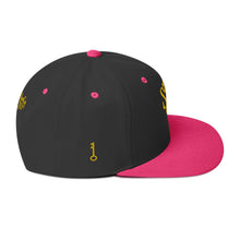 Load image into Gallery viewer, &quot;SK with single key on sides&quot; Snapback Hat

