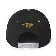 Load image into Gallery viewer, &quot;SK with single key on sides&quot; Snapback Hat
