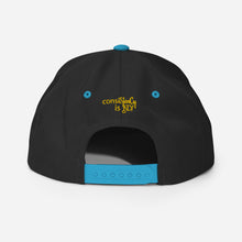 Load image into Gallery viewer, &quot;SK with single key on sides&quot; Snapback Hat
