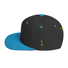 Load image into Gallery viewer, &quot;SK with single key on sides&quot; Snapback Hat
