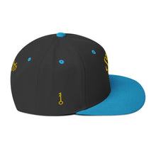 Load image into Gallery viewer, &quot;SK with single key on sides&quot; Snapback Hat
