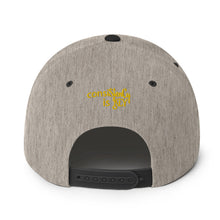 Load image into Gallery viewer, &quot;SK with single key on sides&quot; Snapback Hat
