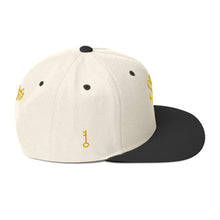 Load image into Gallery viewer, &quot;SK with single key on sides&quot; Snapback Hat

