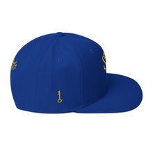Load image into Gallery viewer, &quot;SK with single key on sides&quot; Snapback Hat
