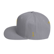 Load image into Gallery viewer, &quot;SK with single key on sides&quot; Snapback Hat
