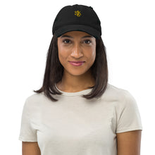 Load image into Gallery viewer, &quot;SK with single key on sides&quot; Distressed Dad Hat
